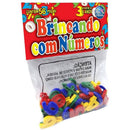 Brinquedo Pedagógico Brincando Com Números 56 Peças