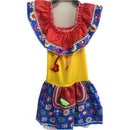 Fantasia Festa Junina Vestido Babado M
