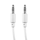CABO DE AUDIO EVUS C-014 P2 + P2 3.5MM STEREO 1M BRANCO