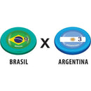Brinquedo Diverso Futebol De Botão Brasilxargentina