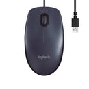 Mouse Logitech M100 Preto USB - 910-001601-C