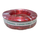 CABO AUTO PLASTIC POMPÉIA 1,50 MM 300V ROLO COM 100 METROS VERMELHO