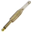 PLUGUE P-10 MONO CSR SK-122 PONTA DOURADA METAL COM MOLA - PC / 5