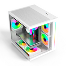 GABINETE SEM FONTE C3TECH GAMING AQUARIUS MT-G810WH - BRANCO