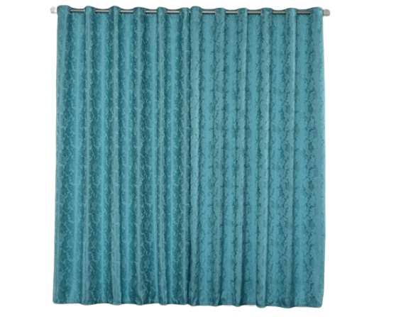 Cortina Jacquard 2,80x1,70 Para Trilho Suíço