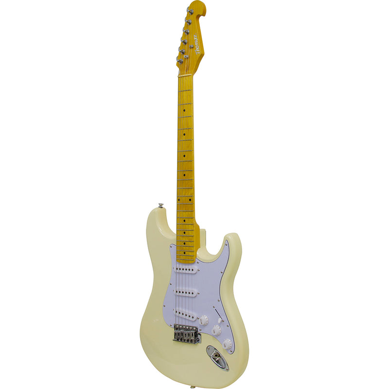 Guitarra Elétrica Vintage Thomaz Teg 400v Branco