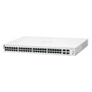 Switch HPE Aruba Instant On 1930 48 portas RJ-45 10/100/1000 Class 4 PoE 4 portas SFP+ 1/10GbE - JL686B