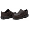 Sapato Casual Conforto Couro Marrom - RT8005NBKCFE