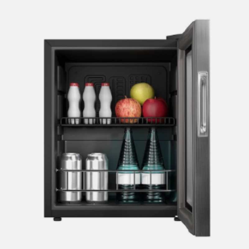 Frigobar Suggar 46L Inox Porta de Vidro 220V FB4612IX