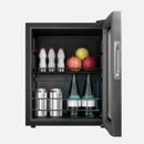 Frigobar Suggar 46L Inox Porta de Vidro 127V FB4611IX