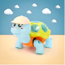 Tartaruga Brinquedo Infantil Dançante Som Luz Crianças Bebe
