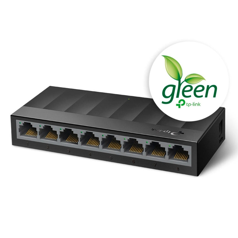 Switch TP-LINK Gigabit de mesa de 8 portas LS1008G - LS1008G