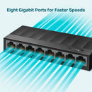 Switch TP-LINK Gigabit de mesa de 8 portas LS1008G - LS1008G