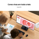 Monitor Samsung Essential S3 24" FHD IPS 100Hz 5ms VGA - LS24D300GALMZD