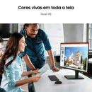 Monitor Samsung Essential S4 24" FHD IPS 100Hz 5ms Pivot - LS24D400GALMZD