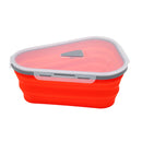 Pote Expansível Armazenar Pizza Silicone Separador 5 Fatias