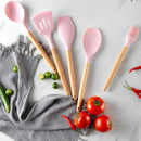 Kit 12 Peças Utensílios De Silicone Cozinha