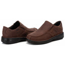 Sapato Casual Conforto Couro Pinhão - RT8005NBKPNH