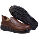 Sapato Casual Conforto Couro Marrom - RT8001FLOCFE