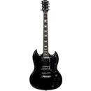 Guitarra Elétrica Sg De Madeira Maciça Thomaz Teg 340 Preto