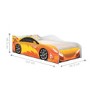 Cama Solteiro Glow Velocista Laranja