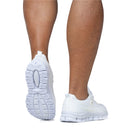 Tênis Unissex Esportivo Branco Caminhada Tamanho Especial - BIGLEGE21BCO