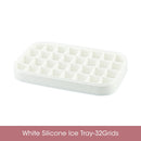 Bandeja Gelo Silicone Com Armazenamento E Tampa 36 Cubos