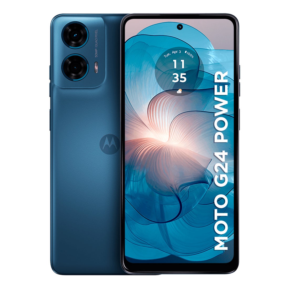 Smartphone Motorola XT2425-5 G24 Power Azul 128GB - PB3N0000BR