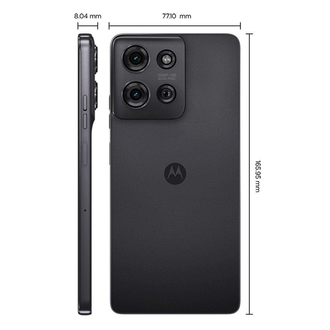 Smartphone Motorola XT2437-1 G75 Preto 5G 256GB - PB3X0003BR