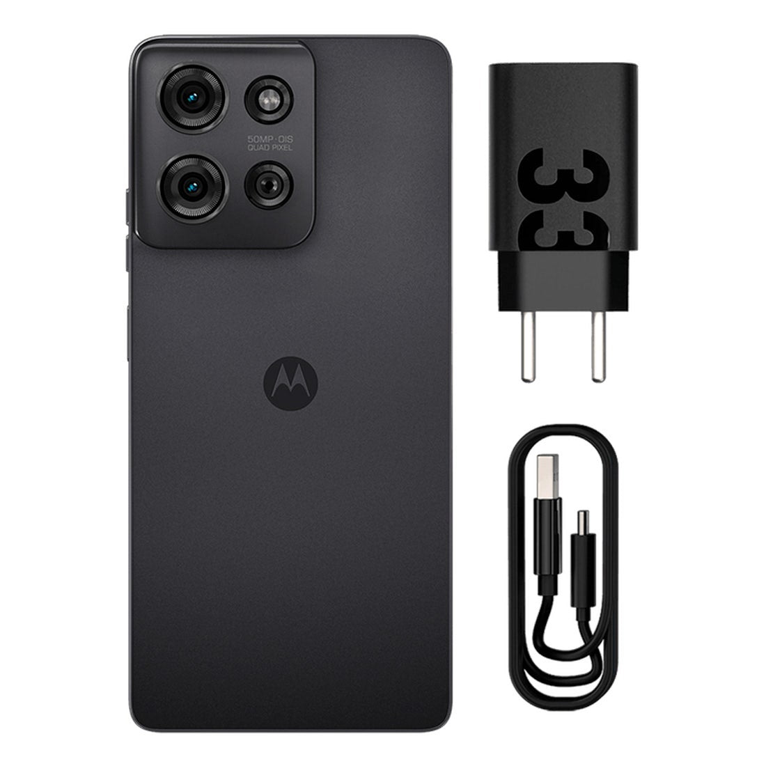 Smartphone Motorola XT2437-1 G75 Preto 5G 256GB - PB3X0003BR