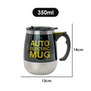 Caneca Térmica Mixer Misturadora 350ml Aço Inox A Pilha