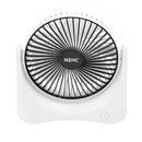 Mini Ventilador Portátil Usb Recarregável De Mesa 3 Velocidades
