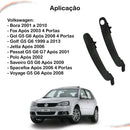 Par Maçanetas Diant Preto C/ Furo Golf Bora Jetta 99 A 13 - UN / 2