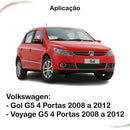 Kit 4 Fechaduras Elétricas Completo Gol Voyage G5 08 A 12 - UN / 4