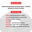 Borracha Protetora De Bordas Portas Carros Uso Universal 5m
