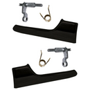 Par Maçaneta Interna Gatilho Preto Portas Dianteiras Vectra Gt 05 11 - UN / 2