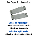 Par Capa Limitador Porta Traseira Báu Fiorino De 85 A 13 - Par / 2