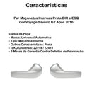 Par Maçanetas Internas Prata Dir E Esq Gol G7 Após 2016