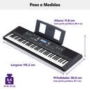 Teclado Arranjador 76 Teclas Psr Ew310 Preto Com Fonte Bivolt Yamaha