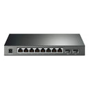 Switch TP-LINK Smart Giga 8P PoE+ e 2 Slots SFP - TL-SG2210P