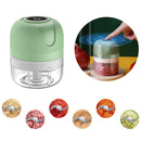 Mini Processador De Alimentos Elétrico Usb 250ml