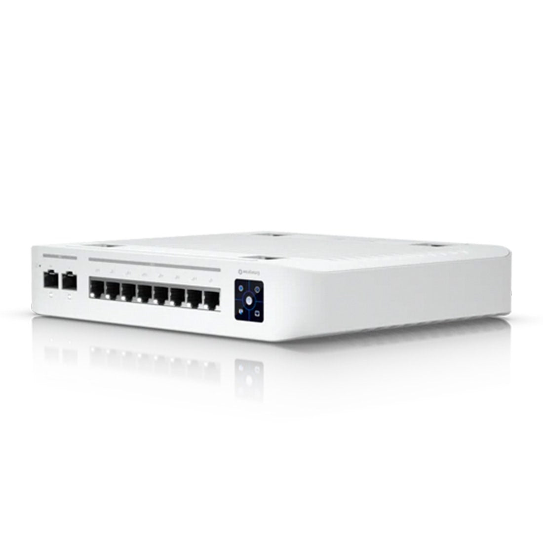 Switch Ubiquiti Uni-Fi 8 Portas PoE+ de 2.5G e 2 Portas SFP+ de 10G - USW-Enterprise-8-POE