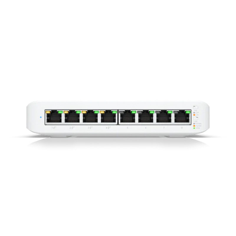 Switch Ubiquiti Uni-Fi Lite 8 portas 4POE/POE+ - USW-LITE-8-POE