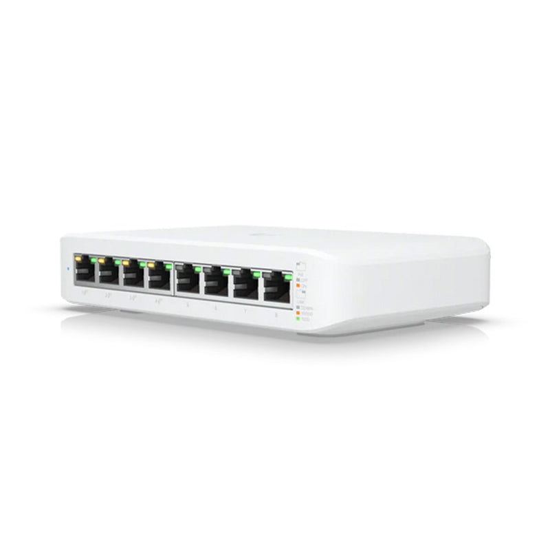 Switch Ubiquiti Uni-Fi Lite 8 portas 4POE/POE+ - USW-LITE-8-POE