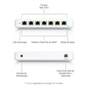 Switch Ubiquiti UniFi L2 7P Poe+ 1P Poe++ - USW-ULTRA-60W