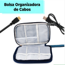 Bolsa Organizadora Cabos Fios Eletrônicos Estojo Case Bag