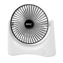 Mini Ventilador Portátil Usb Recarregável De Mesa 3 Velocidades