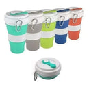 Copo Ecológico Retrátil Silicone Grande Dobrável 550ml