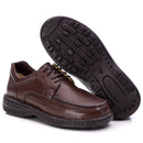 Sapato Casual Conforto Couro Marrom - RT8002FLOCFE