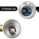 Caneca Térmica Mixer Misturadora 350ml Aço Inox A Pilha